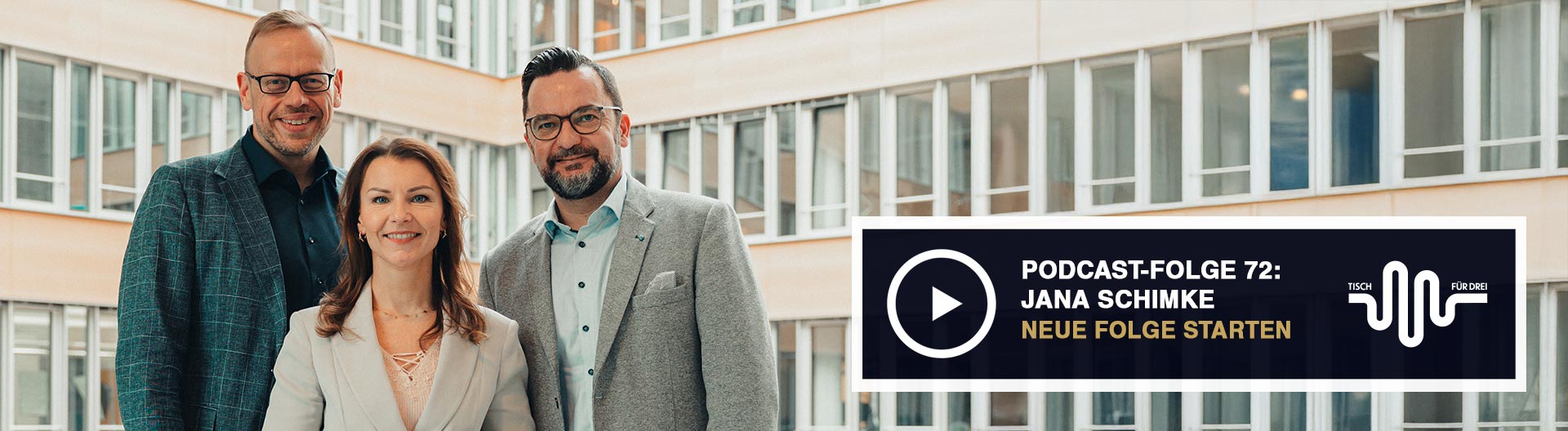 Podcast Tisch für drei von CHEFS CULINAR mit Jana Schimke